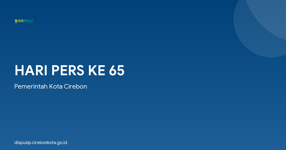 HARI PERS KE 65