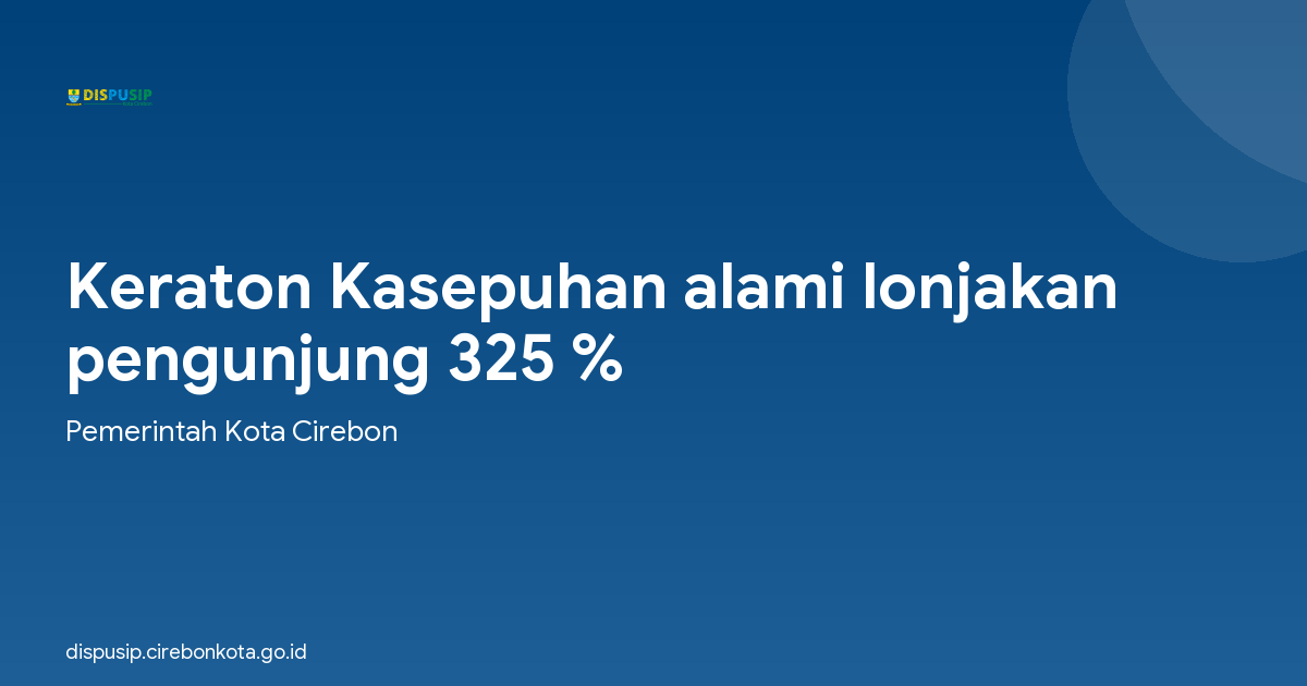 Keraton Kasepuhan alami lonjakan pengunjung 325 %