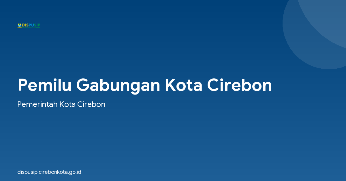 Pemilu Gabungan Kota Cirebon