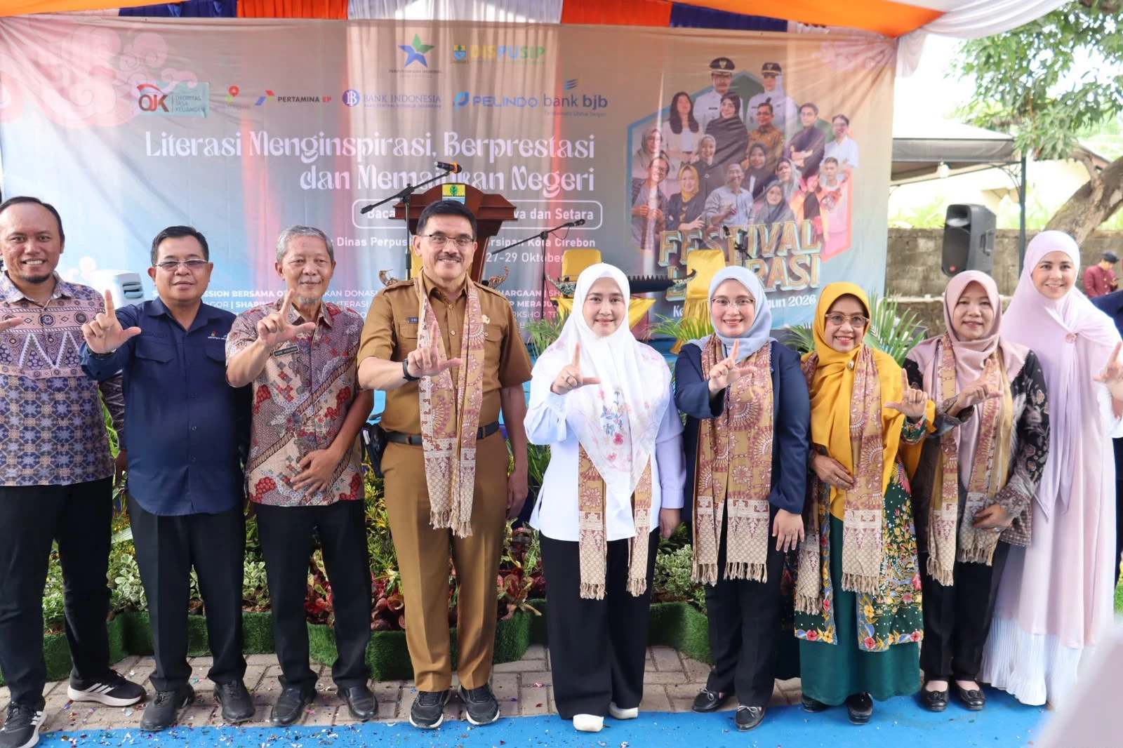 Festival Literasi Kota Cirebon 2026 Resmi Dibuka, Dorong Budaya Baca hingga Lahirkan Karya Nyata