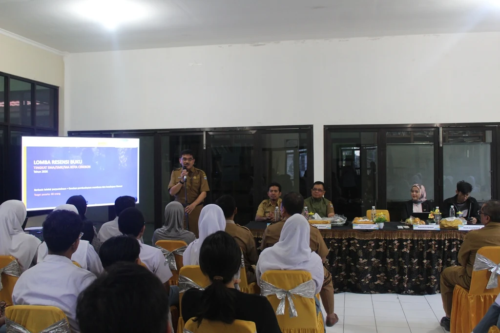 Tingkatkan Budaya Literasi, Dinas Perpustakaan dan Kearsipan Kota Cirebon Gelar Lomba Resensi Buku Tingkat SMA/SMK/MA